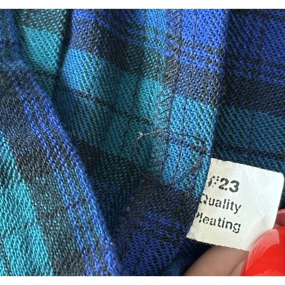 Vintage Talbots 100% Worsted Wool Tartan Plaid Kilt Style Wrap Skirt Fringe Sz 6 - Picture 10 of 11